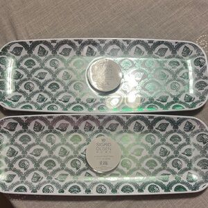 Sigrid Olsen 3 count platters set of 2